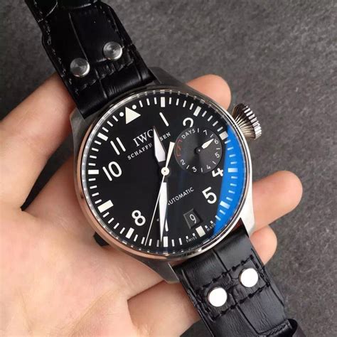 iwc big pilot replica vs real|is iwc a real brand.